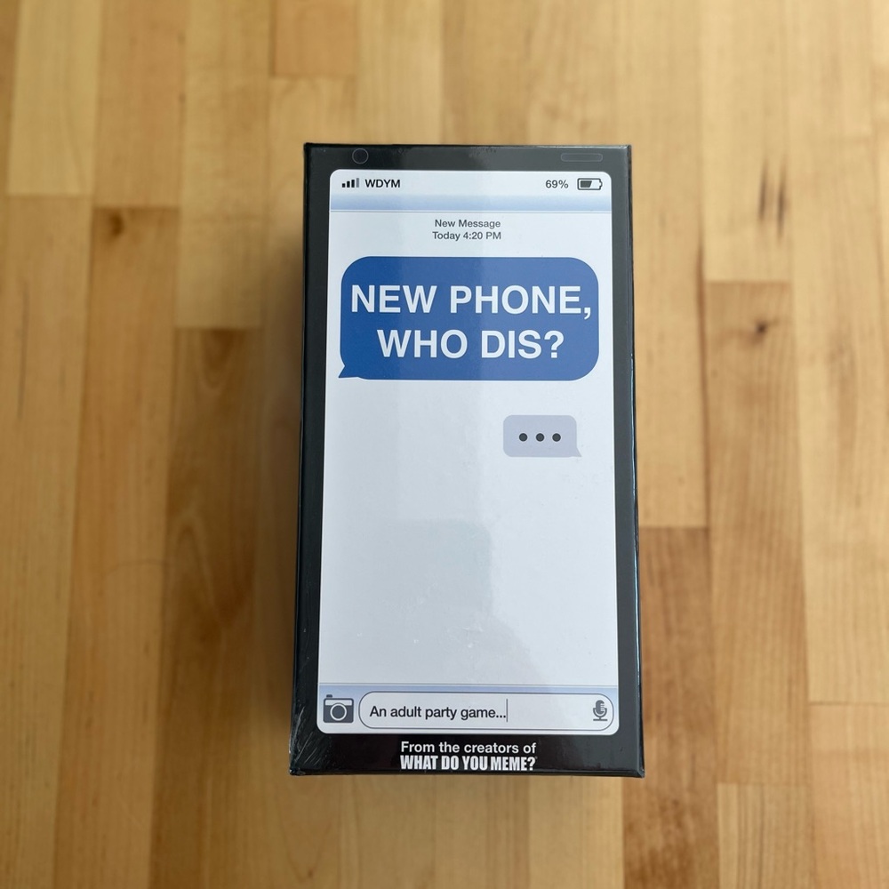 New Phone, Who Dis? Card Game
